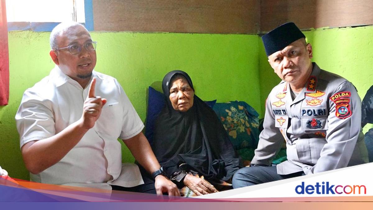 Kapolda Sumbar-Andre Rosiade Kunjungi Nenek Saudah, Tambang Ilegal Diusut Tuntas