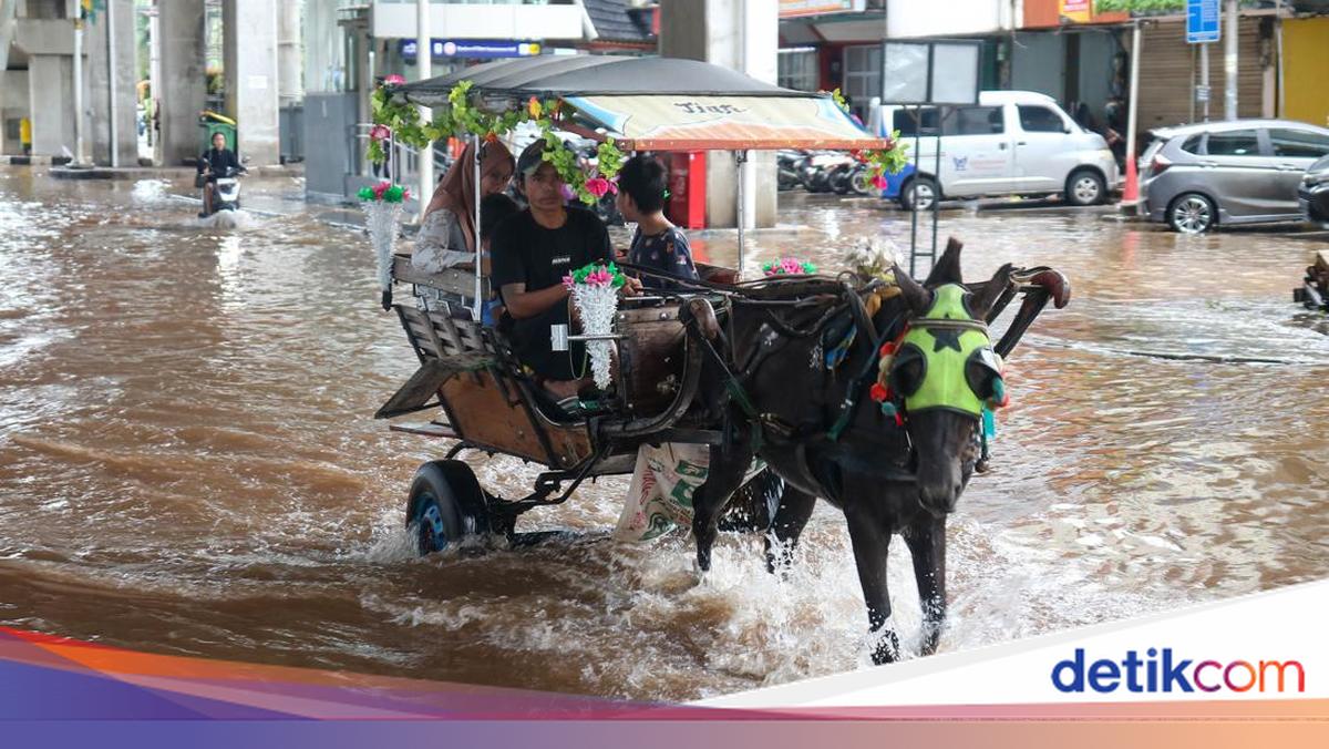Titik Banjir di Jakarta Bertambah Jadi 48 RT-29 Ruas Jalan