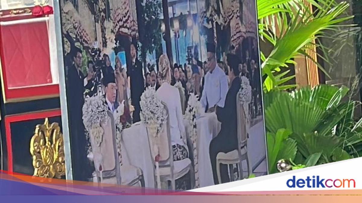 Momen Prabowo dan Jokowi Jadi Saksi Pernikahan Sekpri Prabowo di TMII