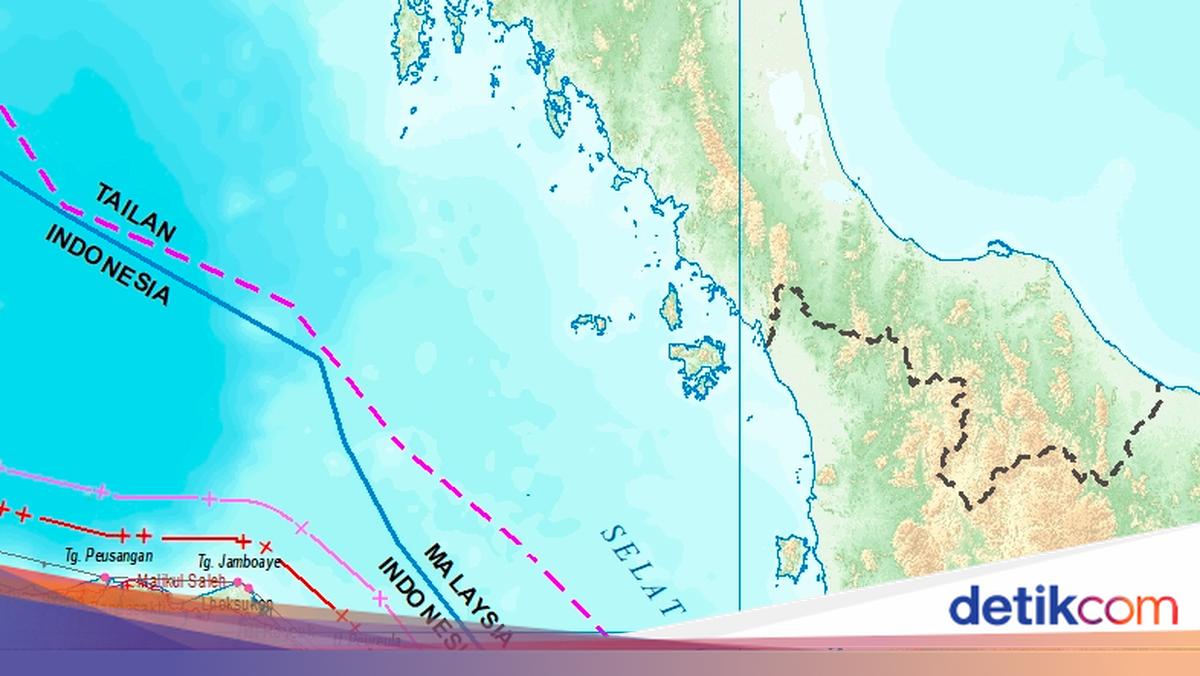 Nama Penyebutan Thailand di Peta Indonesia Diubah Jadi Tailan