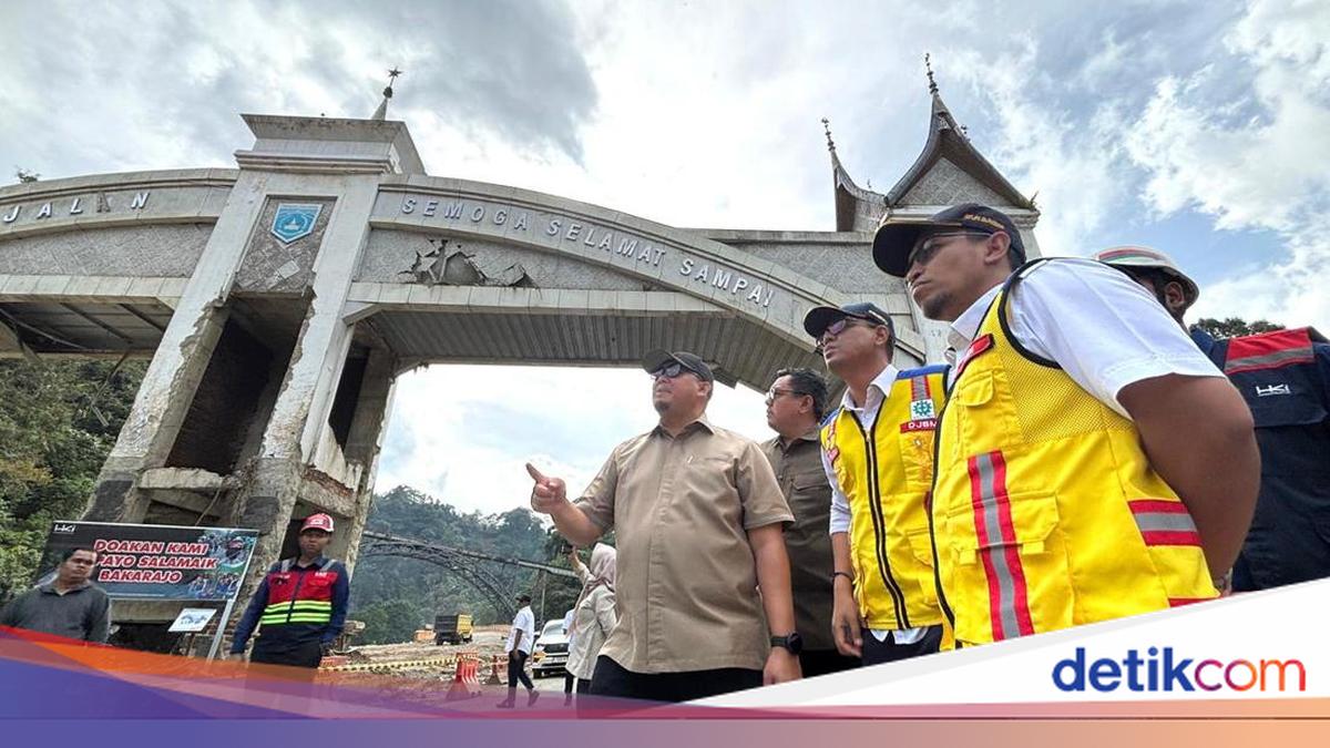 Andre Rosiade Apresiasi Perbaikan Jalan Lembah Anai Dikebut, Target Rampung Juli