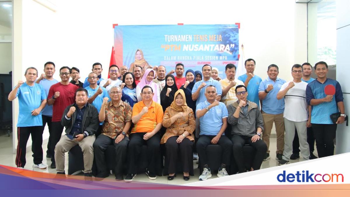 Buka Turnamen Tenis Meja, Plt Sekjen MPR Tekankan Sportivitas-Silaturahmi