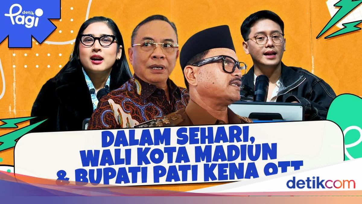 Dalam Sehari, Wali Kota Madiun & Bupati Pati Kena OTT
