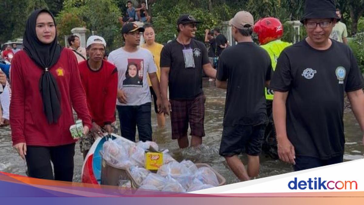 Legislator Gerindra Salurkan Bantuan untuk Korban Banjir di Juwana Pati