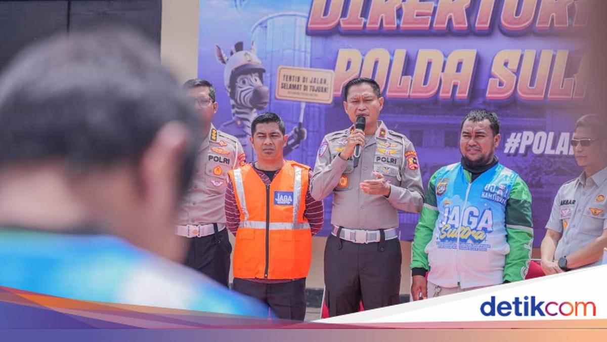 Polantas Menyapa, Dirgakkum Korlantas Sapa Komunitas Ojol hingga Relawan Perlintasan Polda Sultra
