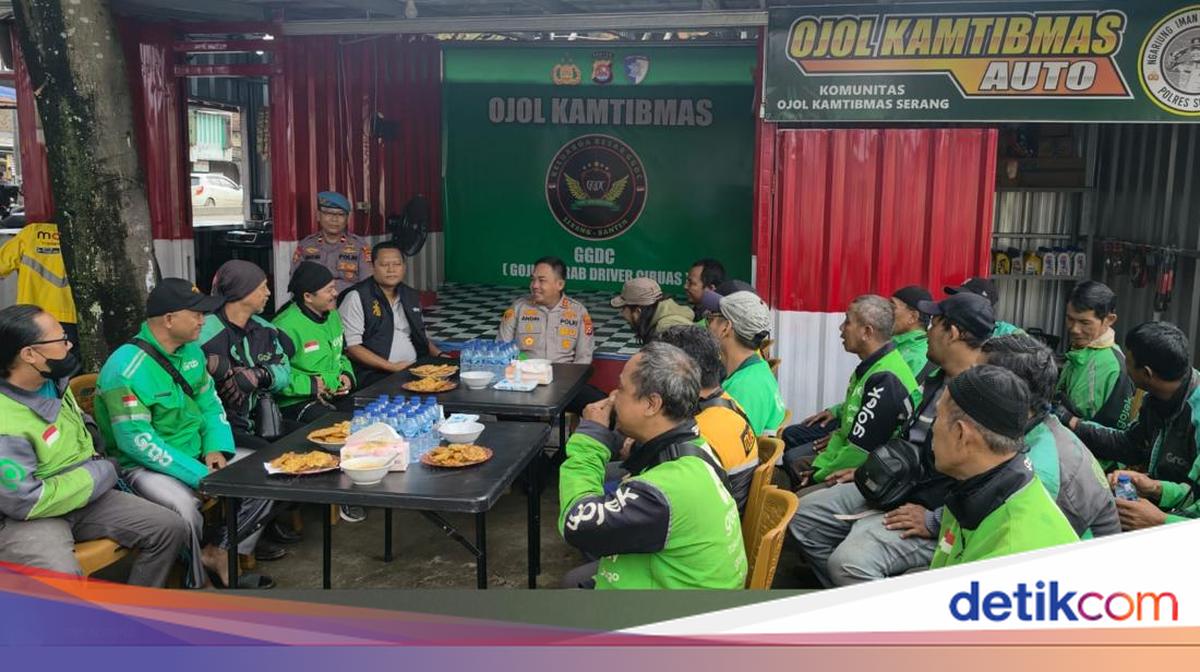 Kapolres Serang Ajak Ojol Beri Info Kamtibmas: Agar Segera Kami Tindaklanjuti
