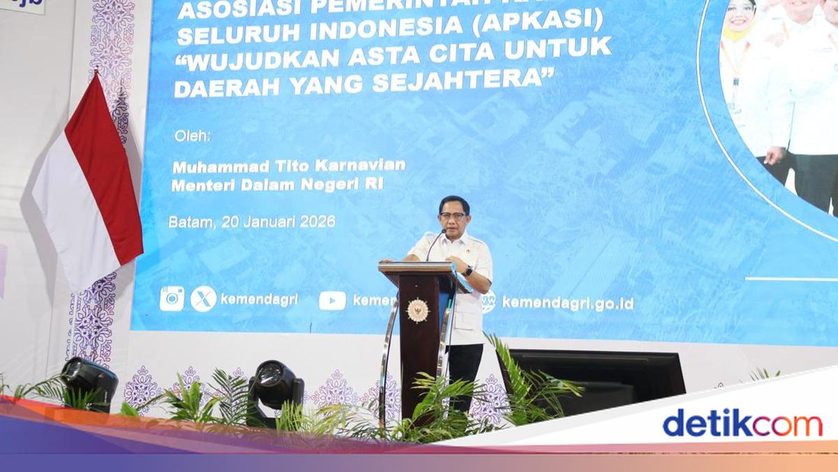 Mendagri Ajak Kepala Daerah Atasi Persoalan Bangsa di Rakernas APKASI