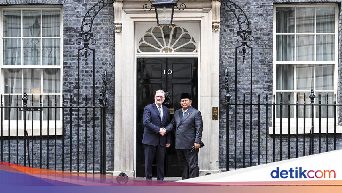 Prabowo Temui PM Inggris Keir Starmer