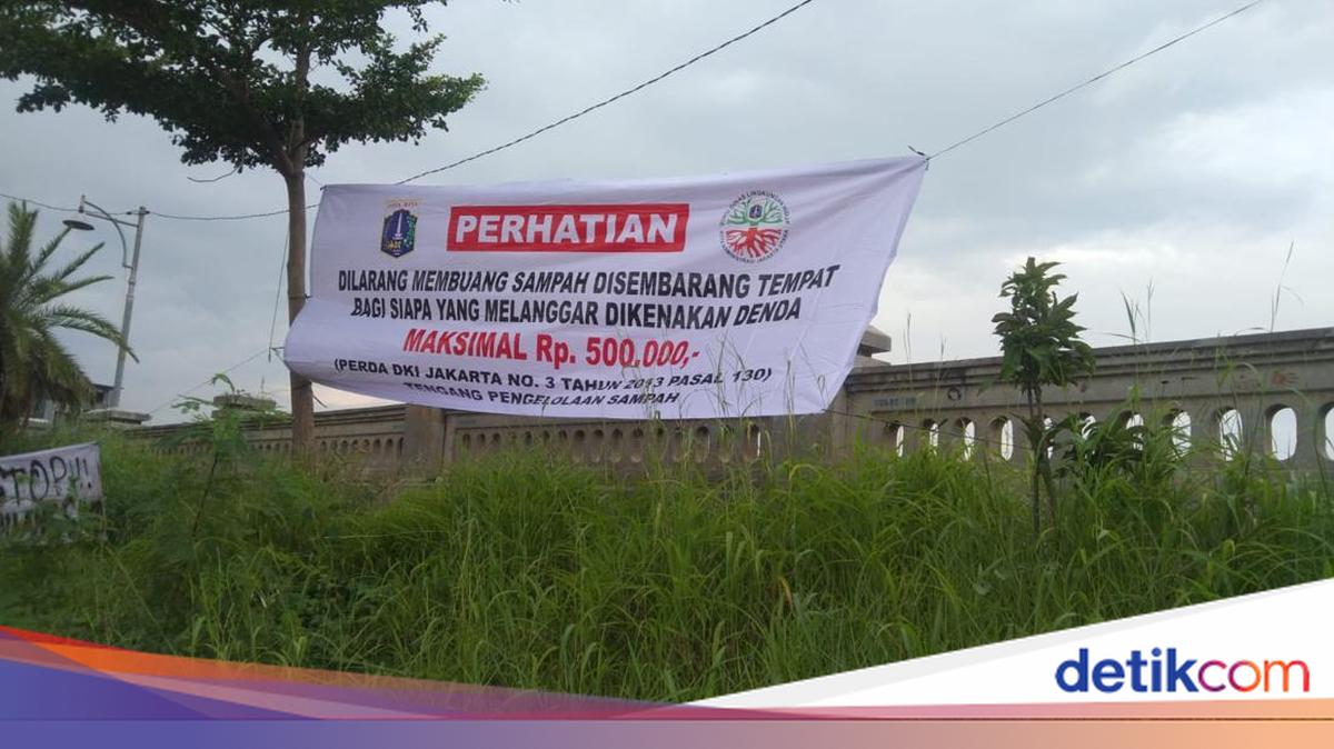 Pemprov DKI Pasang CCTV-Bikin Posko Cegah Sampah di Sungai Muara Baru