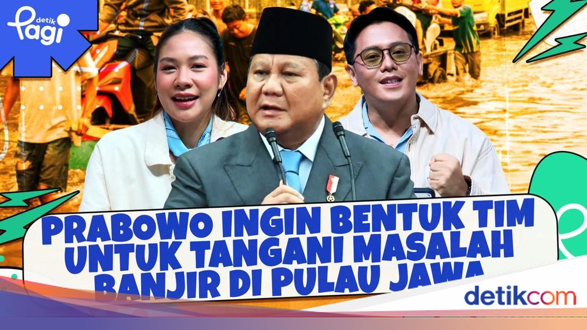 Prabowo Ingin Bentuk Tim untuk Tangani Masalah Banjir di Pulau Jawa