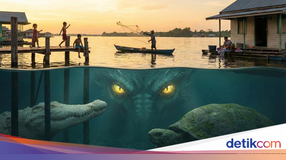 Misteri Puake, Naga dan Buaya Penunggu Sungai Kapuas