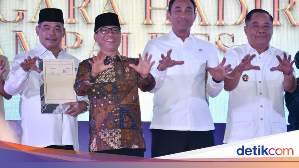 Mendes-Kepala BNN Deklarasi Indonesia Bersinar, Komitmen Perangi Narkoba