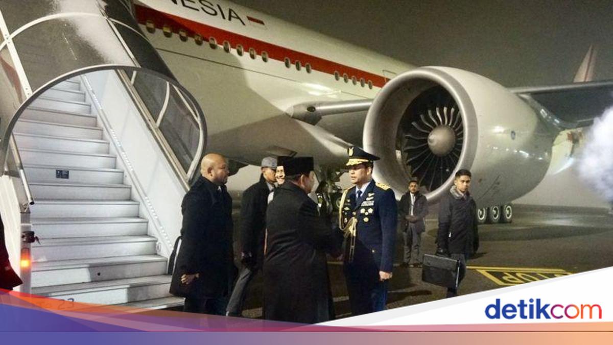Prabowo Tiba di Swiss, Akan Hadiri Forum Ekonomi Dunia