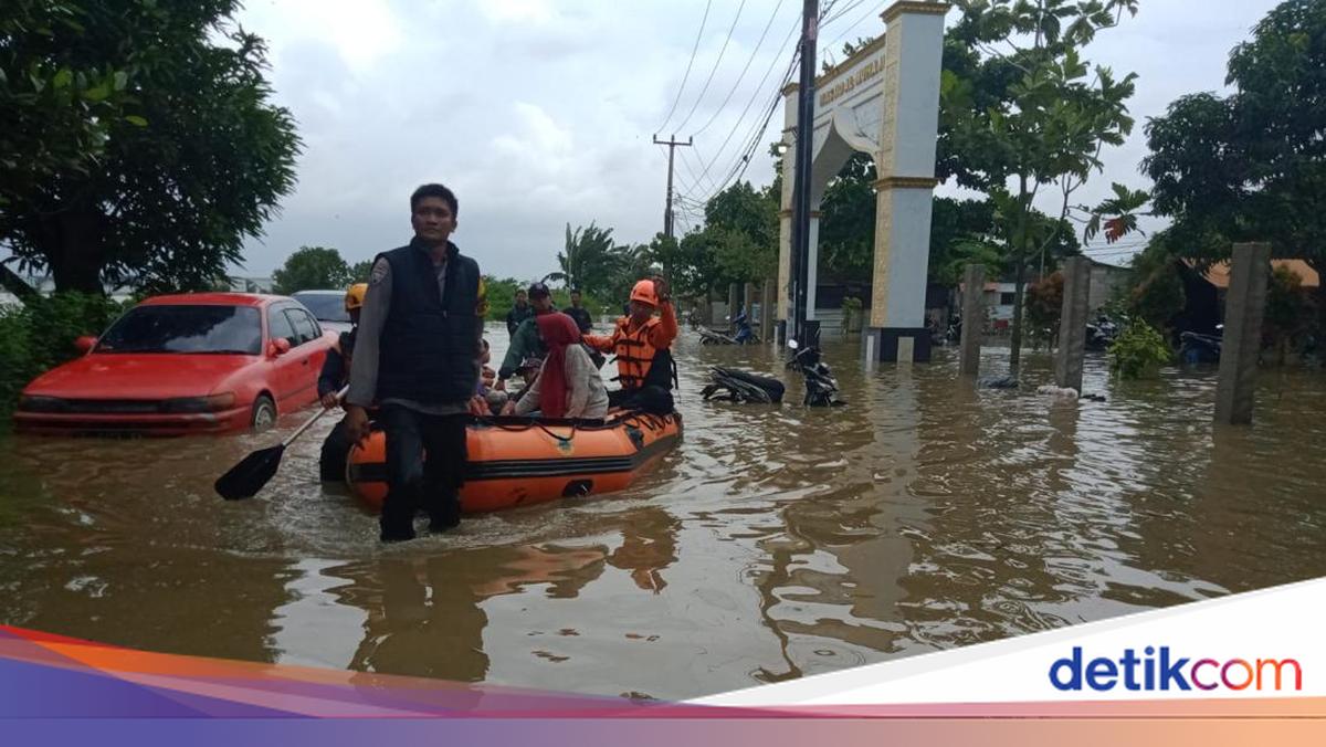 51 Desa di Kabupaten Bekasi Banjir, Tinggi Air di Sukawangi Capai 130 Cm
