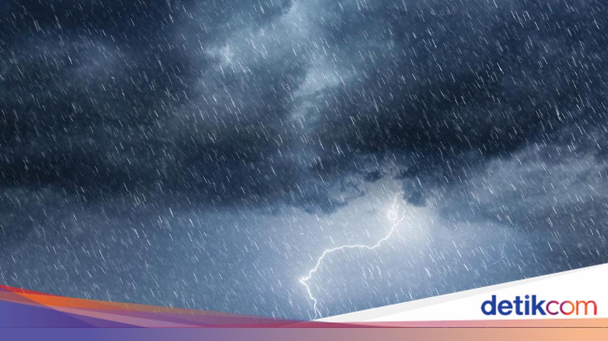 Waspada Cuaca Ekstrem di Banten hingga 10 Maret, Hujan Lebat-Gelombang Tinggi