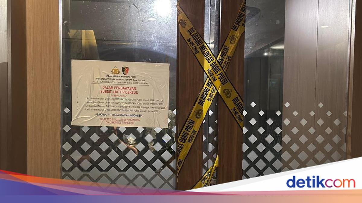 Bareskrim Polri Geledah Kantor Dana Syariah Indonesia!