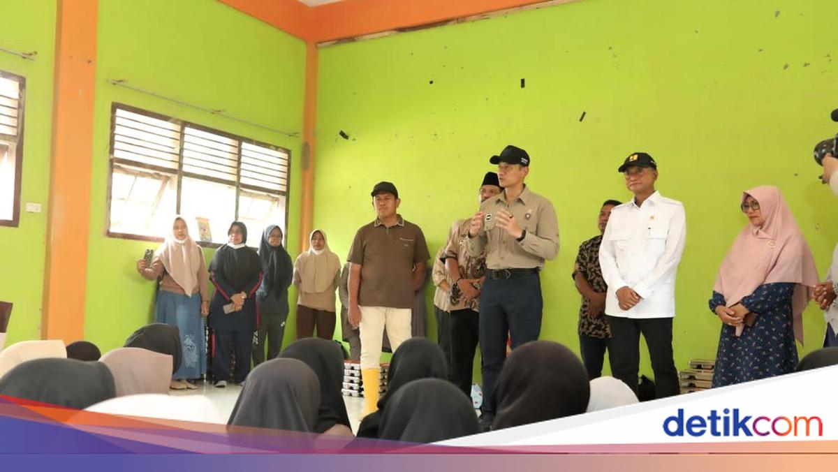 Menko AHY Tinjau SMPN 1 Karang Baru, Pastikan Pemulihan Pascabanjir