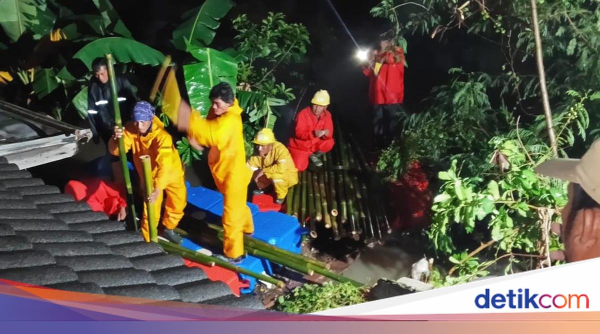 Banjir Pinang Tangerang Surut Usai Tanggul Kali Angke Jebol Diperbaiki Tanggul Kali Angke Jebol Diperbaiki, Banjir di Pinang Tangerang Mulai Surut