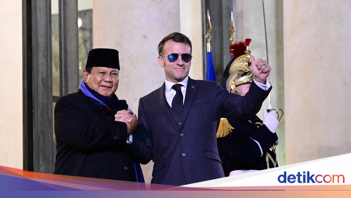 JUDUL Di Istana Prancis Elysee, Prabowo Dijamu Makan Malam Oleh Macron