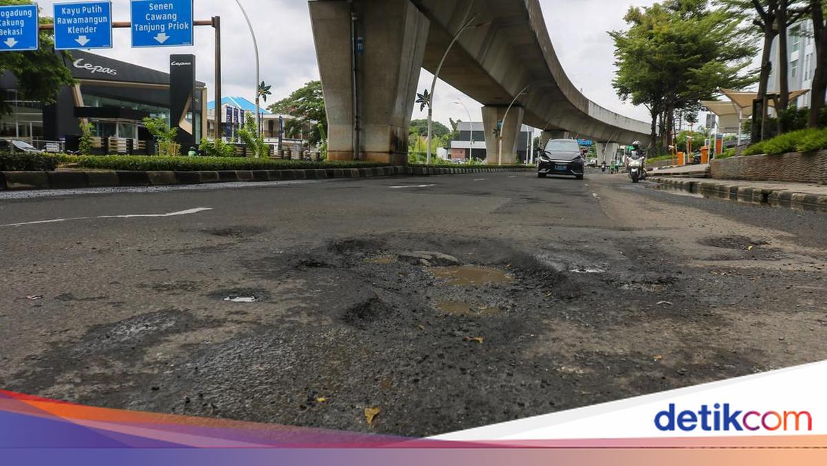 Bina Marga Perbaiki 11.228 Titik Jalan Berlubang di DKI, Terbanyak di Jaktim