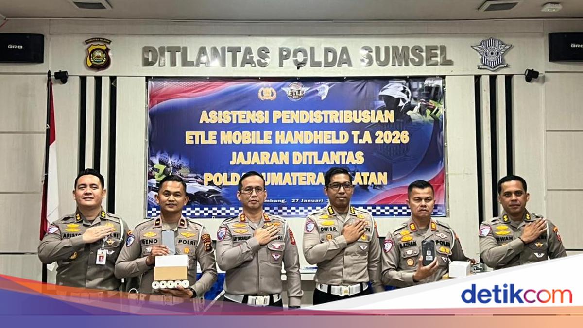 Korlantas Luncurkan ETLE Mobile Handheld di Sumsel, Penegakan Hukum Modern-Transparan