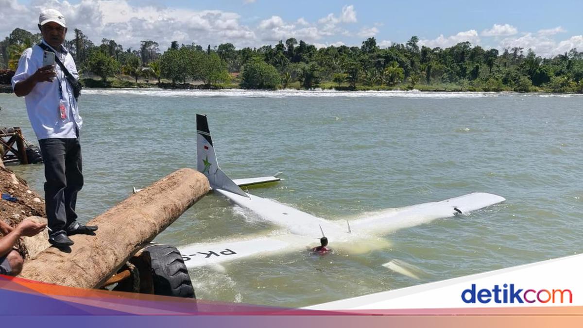 Kronologi Pesawat Smart Air Jatuh di Pantai Nabire, Sempat Terdeteksi ELT