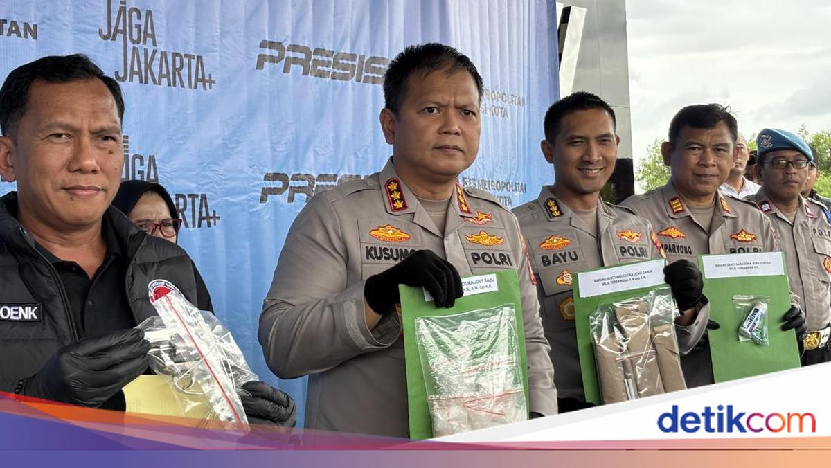 Polisi Tangkap 6 Pengedar Narkoba di Bekasi, Sita 686,21 Gram Sabu-Senpi