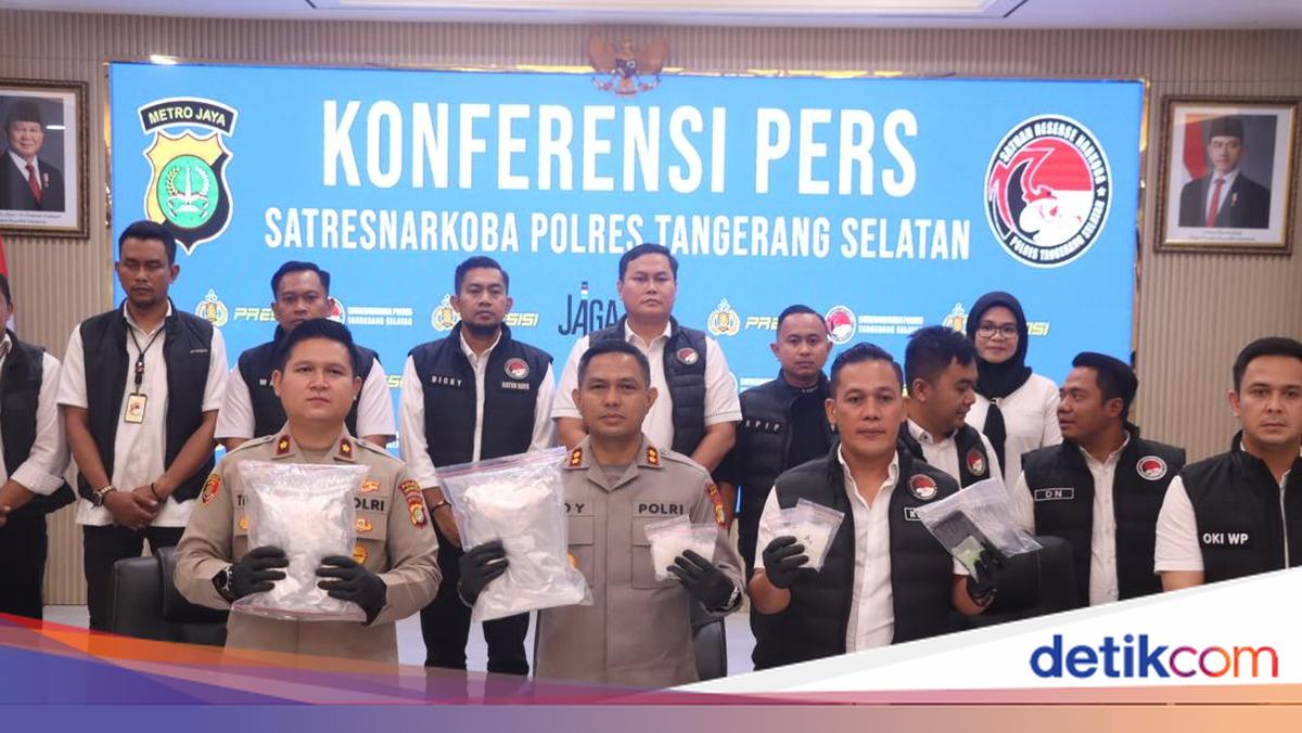 Warga Asing Pasok Sabu Buat Dijual di Tangsel, Kaki Tangan Diringkus