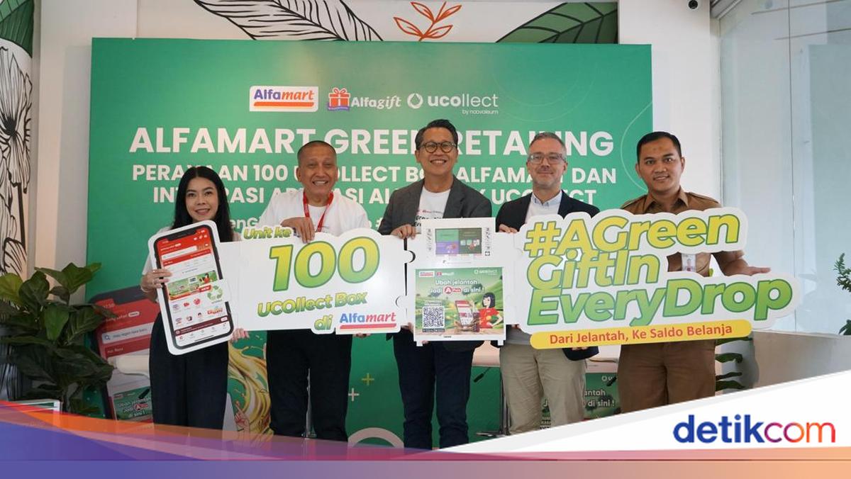 Sulap Minyak Jelantah Jadi A-Poin Alfagift di UCOllect Box Alfamart