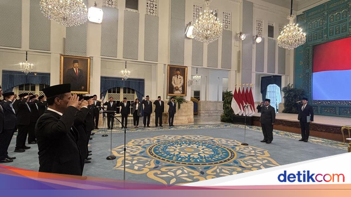 Prabowo Lantik Dewan Energi Nasional, Bahlil Jadi Ketua Harian