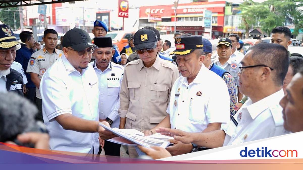 Andre Rosiade Pastikan Pasar Payakumbuh Dibangun Lagi Usai Ditinjau Menteri PU