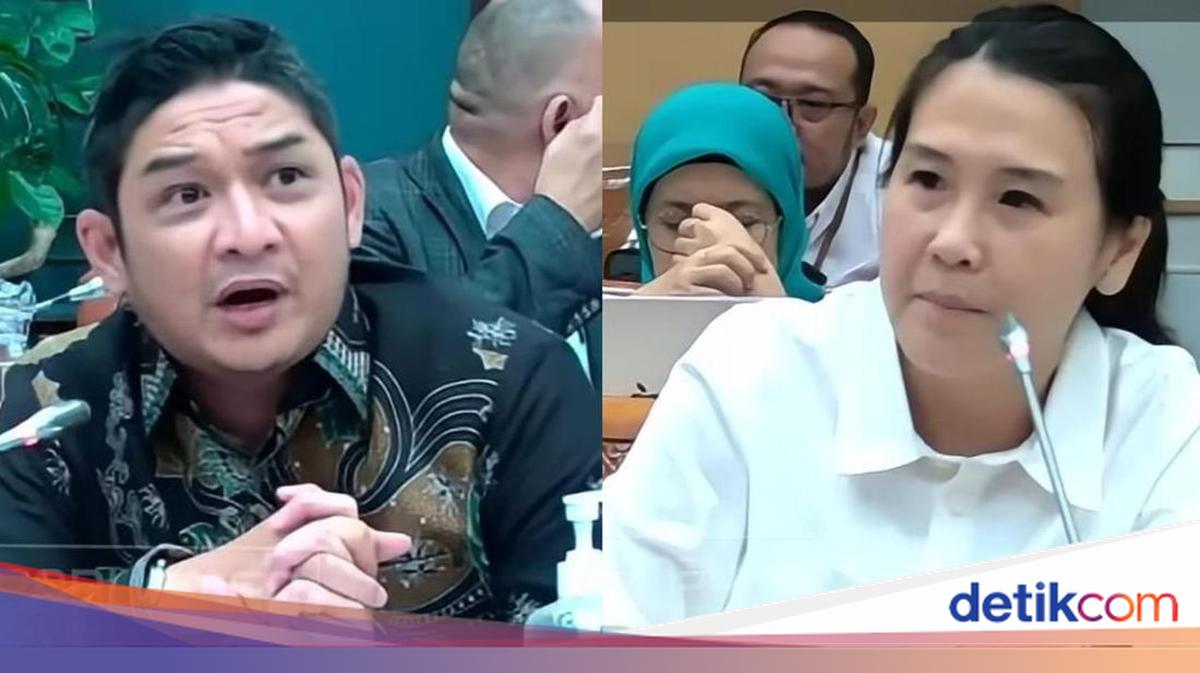 Momen Pasha dan Wamen Veronica Tan Debat Sengit di DPR