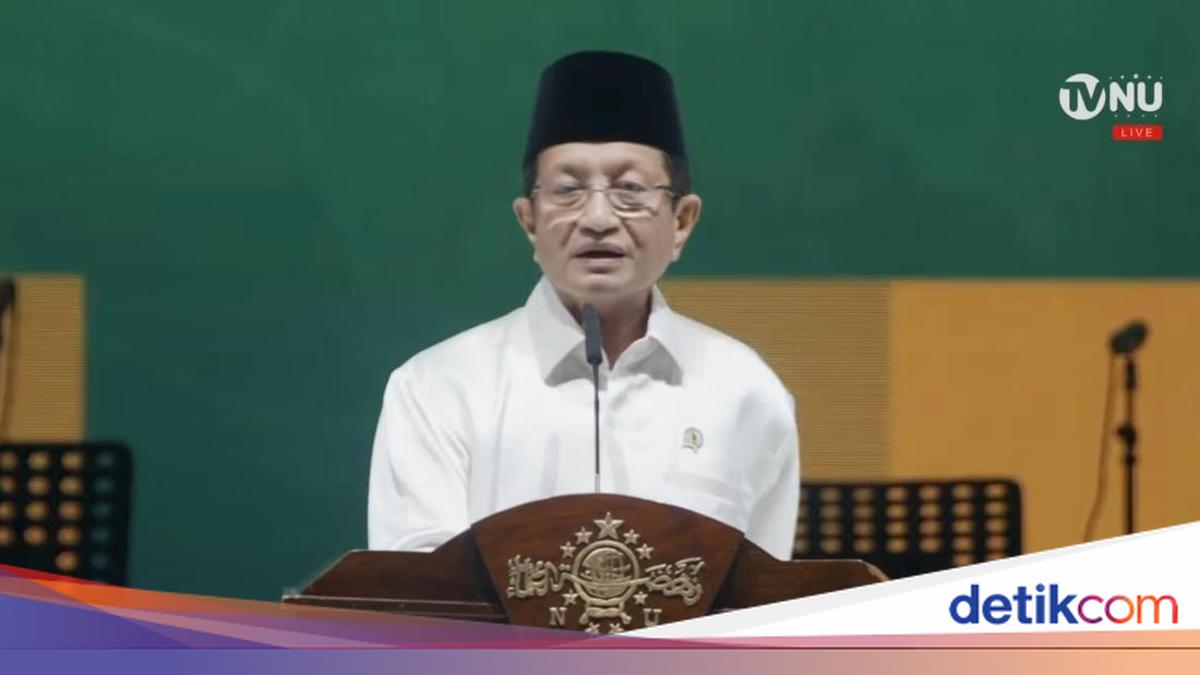 Menag: NU Seperti Keluarga Besar, Penuh Dinamika tapi Tetap Sakinah