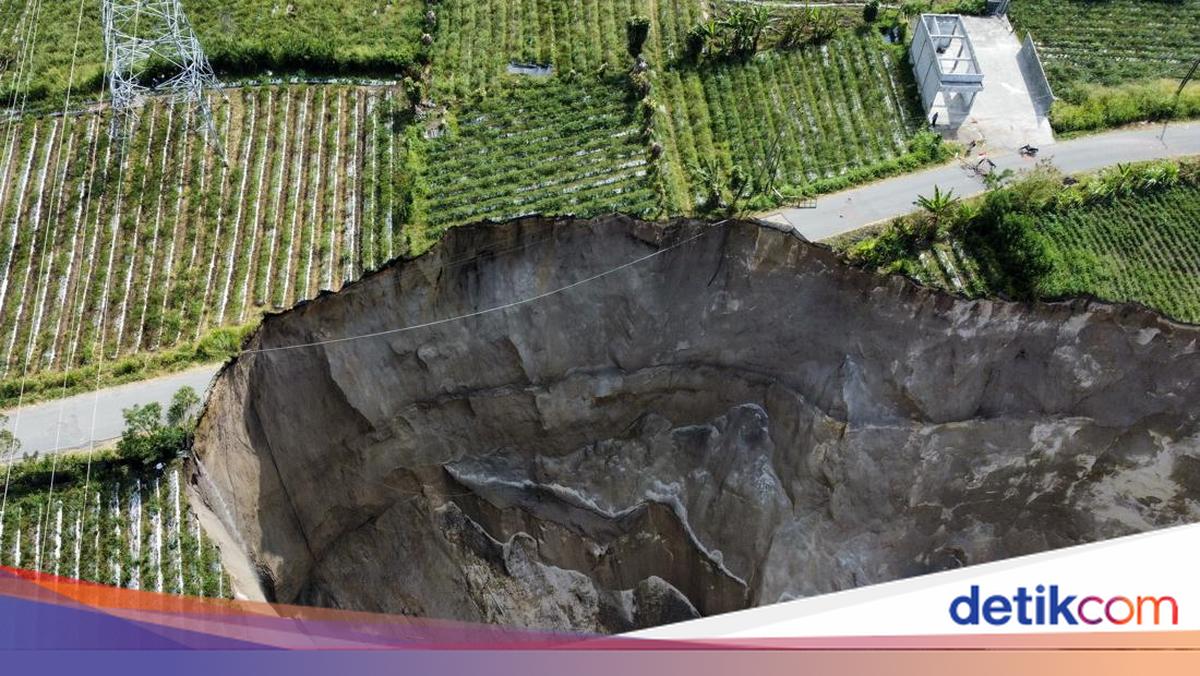 Lubang Raksasa di Aceh Tengah Membesar, Ini Analisis Badan Geologi