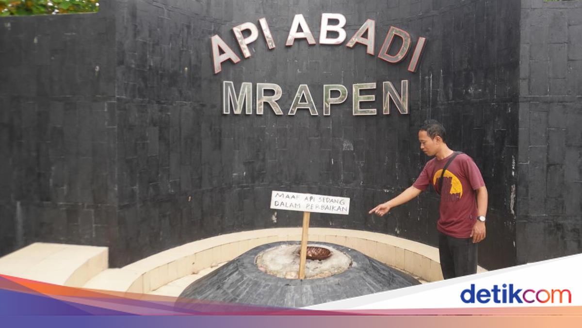 Api Abadi Mrapen Mati, Terungkap Sudah Mengecil Sejak Akhir Tahun