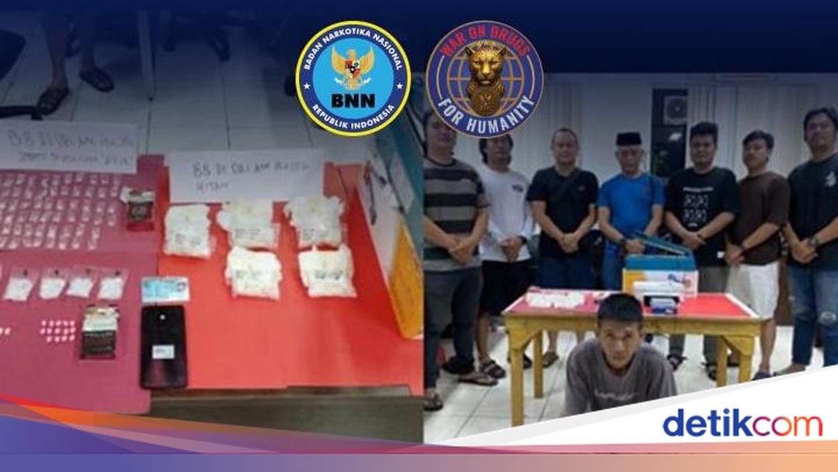 BNN Tangkap Pengedar Narkoba di Bangka Belitung, Sabu-Ekstasi Disita