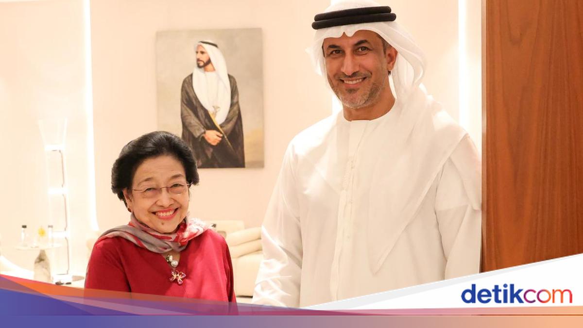 Megawati Disambut Menteri Negara UEA di Abu Dhabi, Bincang soal Bung Karno