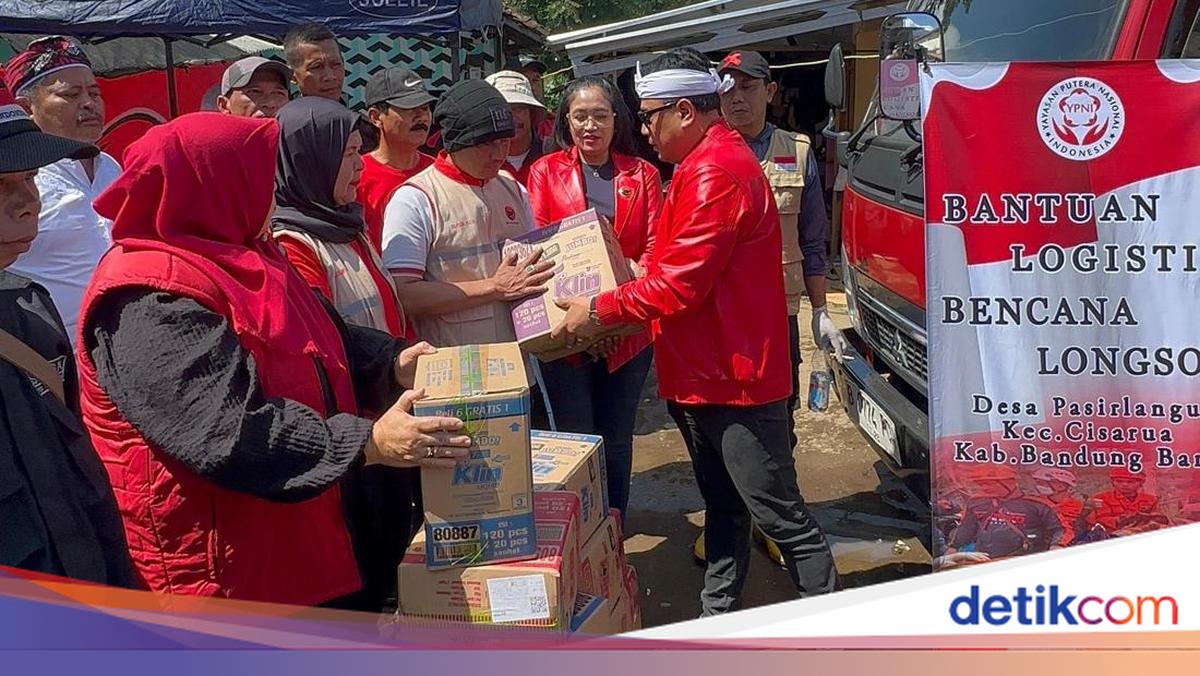 PDIP Kirim Bantuan Mobil Laundry Gratis untuk Korban Longsor Cisarua