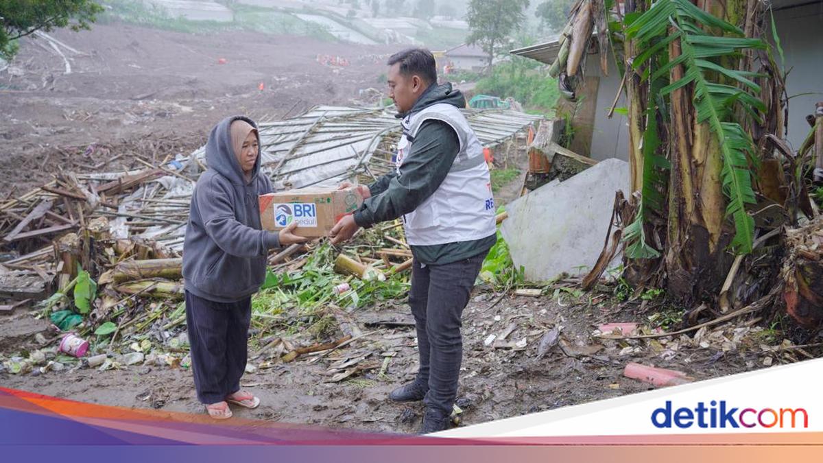 BRI Peduli Dampingi Anak-anak Korban Longsor di Bandung Barat
