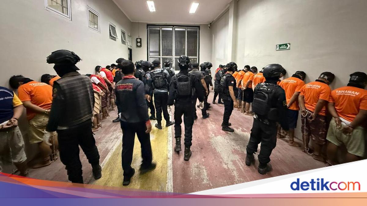 Total Hampir 2.000 Napi Berisiko Tinggi Dipindah ke Nusakambangan