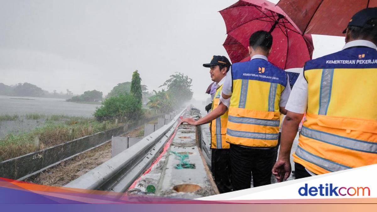 Antisipasi Banjir Meluap, BBWS C3 Bangun Tanggul di Km 50 Tol Merak