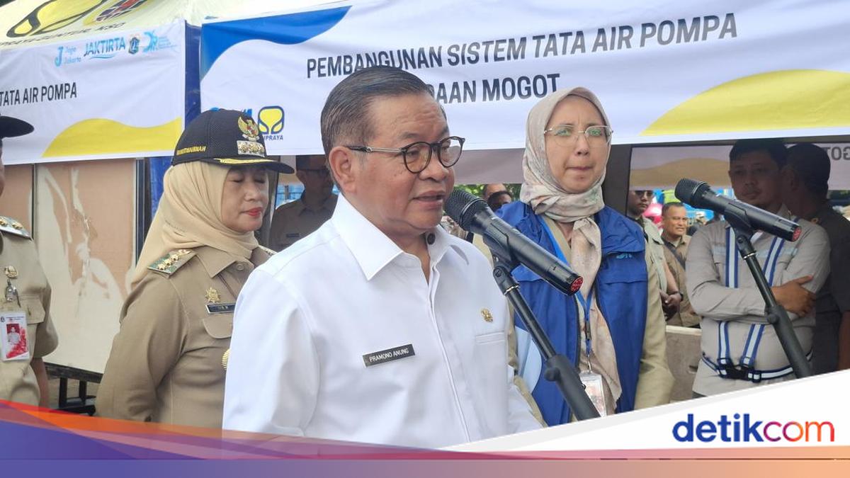 Pramono Bakal Pasang 3 Pompa Stasioner Atasi Banjir di Daan Mogot