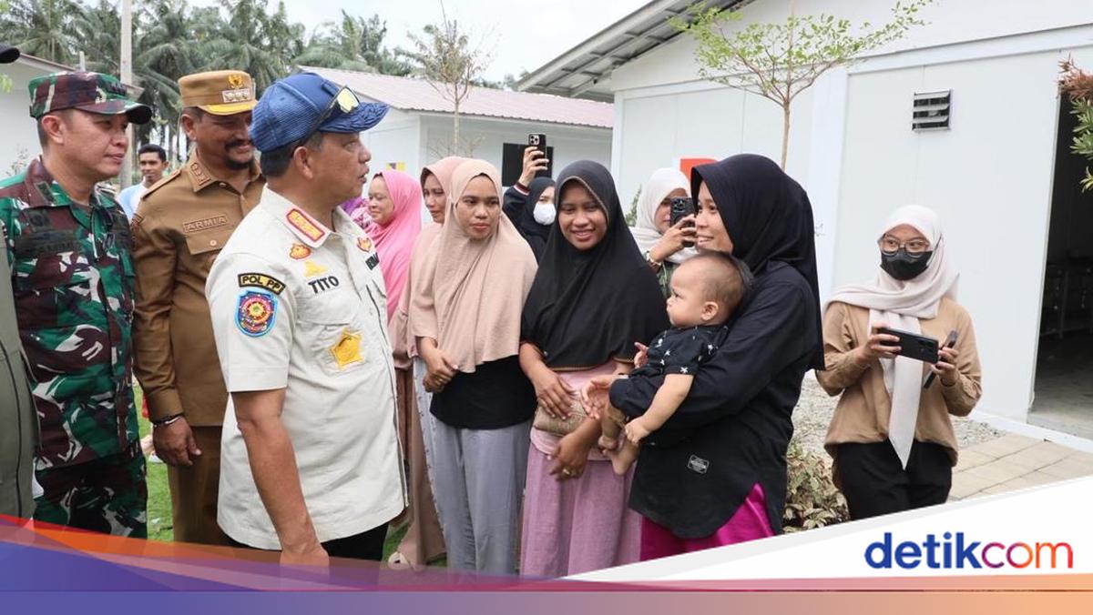Tito Tinjau Huntara di Aceh Tamiang, Pastikan Pengungsi Hidup Layak