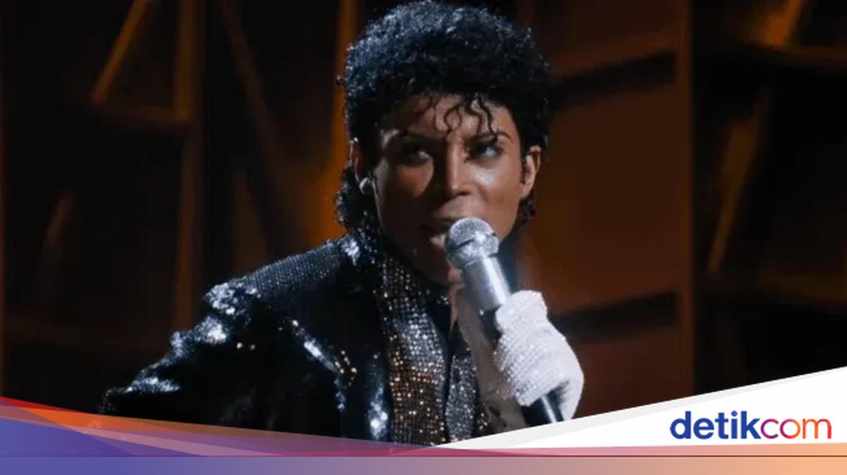 映画『Michael』でマイケル・ジャクソンを演じるジャファー・ジャクソン