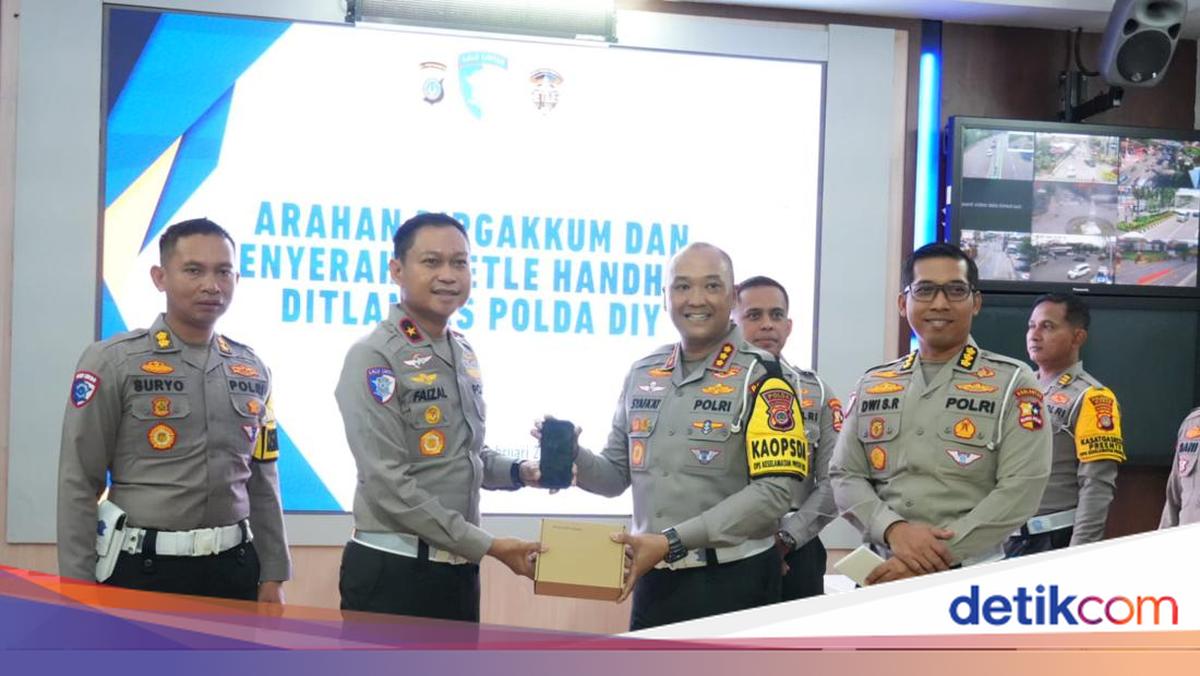 ETLE Mobile Handheld Mulai Dioperasikan di Wilayah Polda DIY
