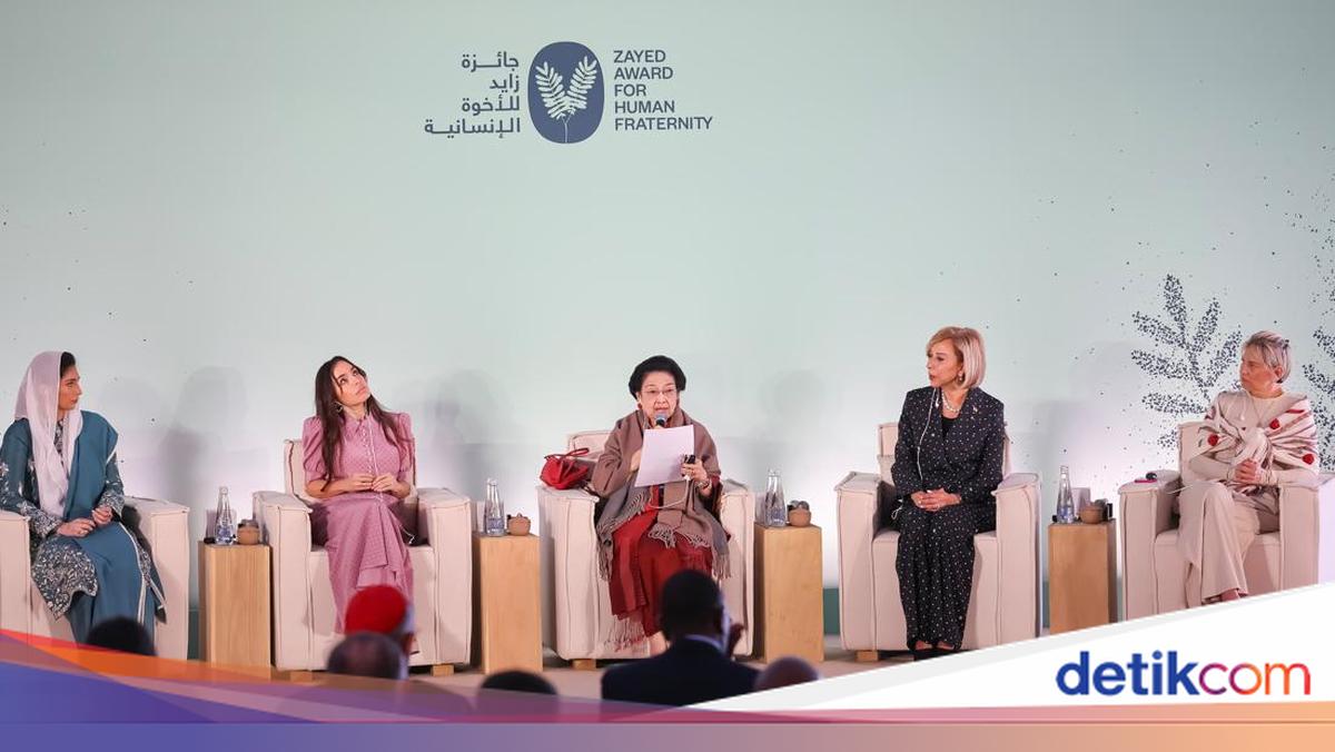 Megawati Kenalkan Bhinneka Tunggal Ika di Zayed Award: Kami Punya 17 Ribu Pulau
