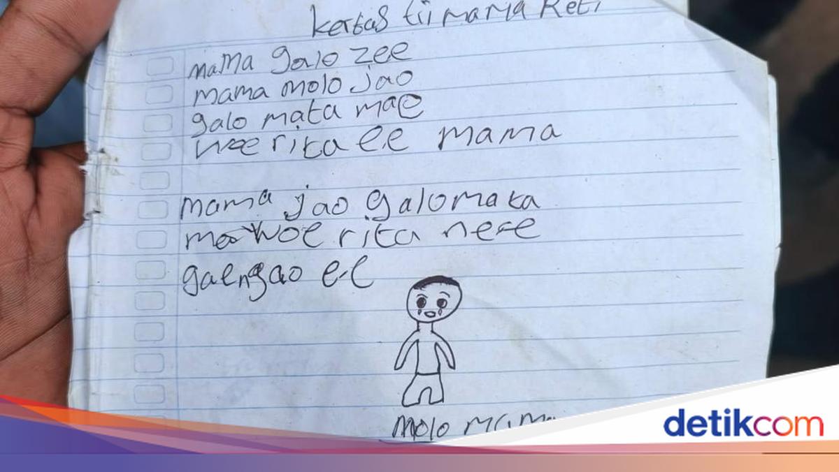Anak SD Gantung Diri di NTT Tulis Surat untuk Mama, Ada Gambar Diri Menangis