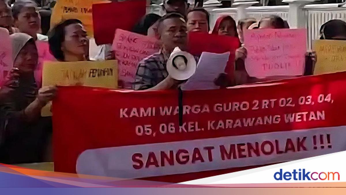Warga Karawang Tolak Penutupan Jalan Imbas Proyek Stadion Singaperbangsa