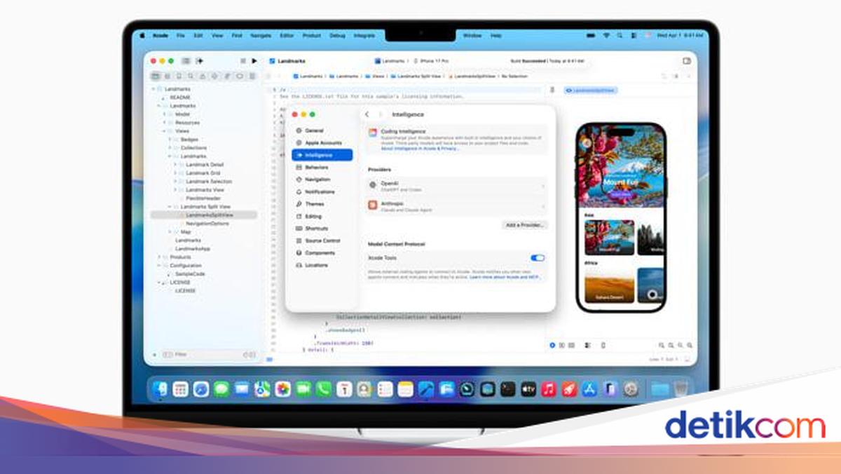 Apple Rilis Xcode 26.3, Ngoding Kini Lebih Mandiri Berkat AI