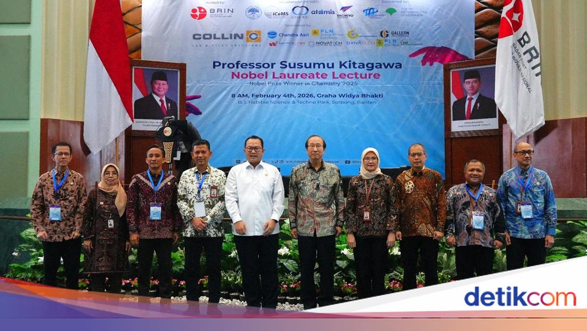 BRIN Hadirkan Peraih Nobel Kimia 2025 untuk Menginspirasi Periset Muda RI